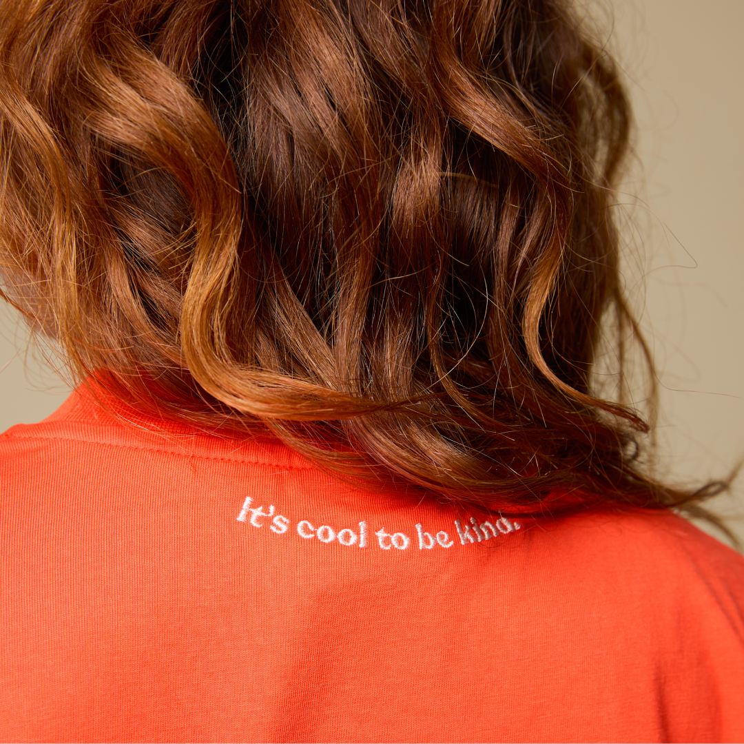 T-Shirt aus Bio-Baumwolle in popeia Rot