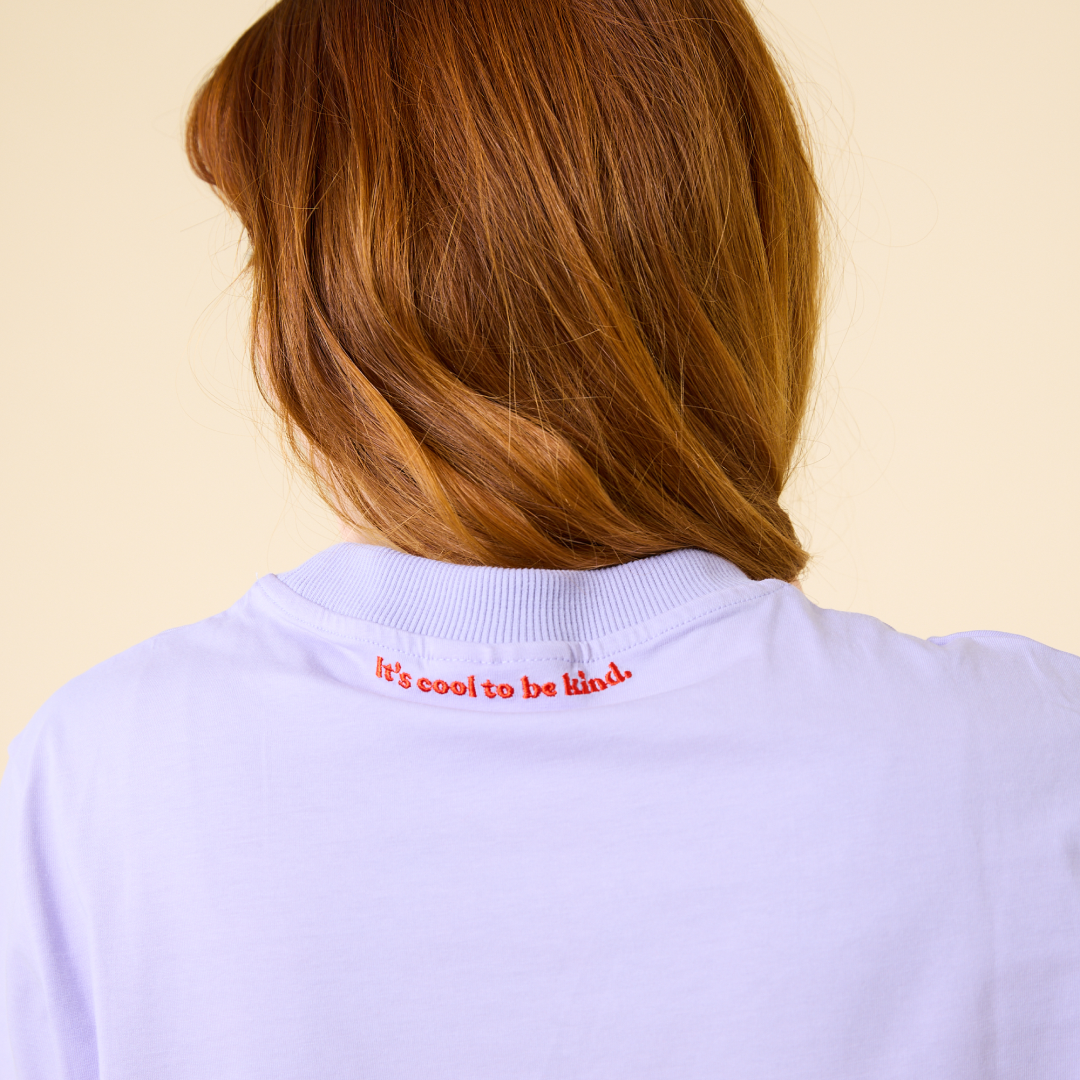 T-Shirt Set in Lila