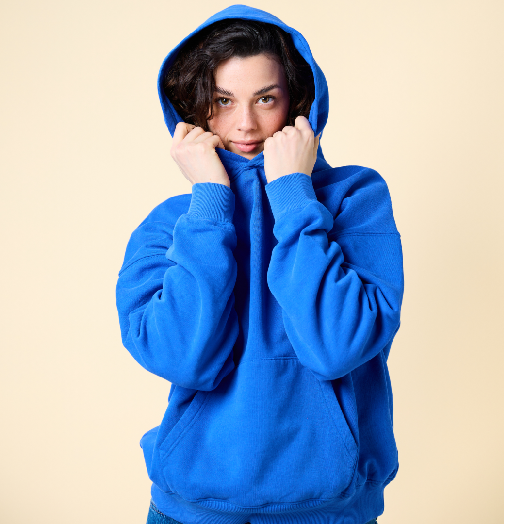 Hoodie Set in Königsblau