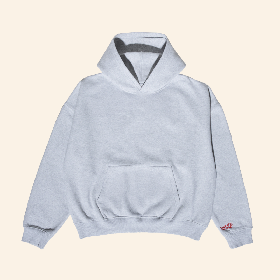 Hoodie Set in Grau