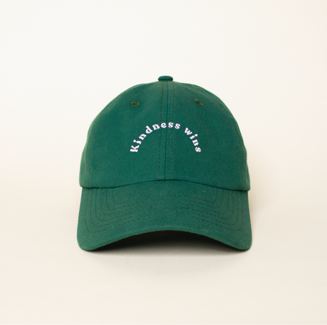 Kindness Cap in Dunkelgrün