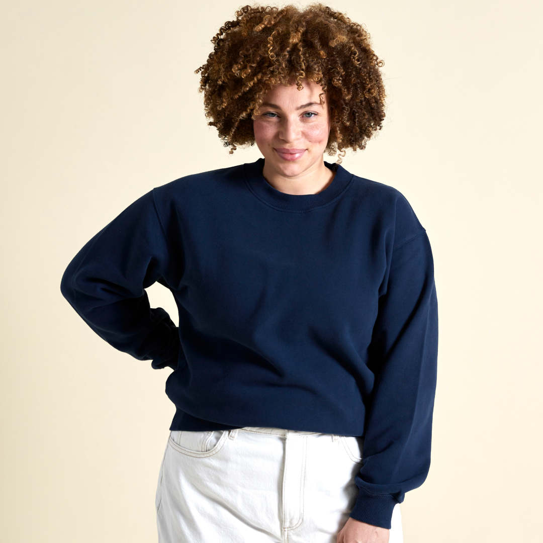 Kindness Sweater Set in Dunkelblau (Washed)
