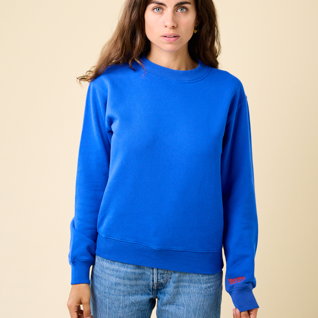 Kindness Sweater Set in Königsblau