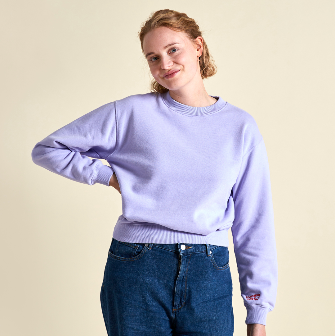 Kindness Sweater Set in Lila