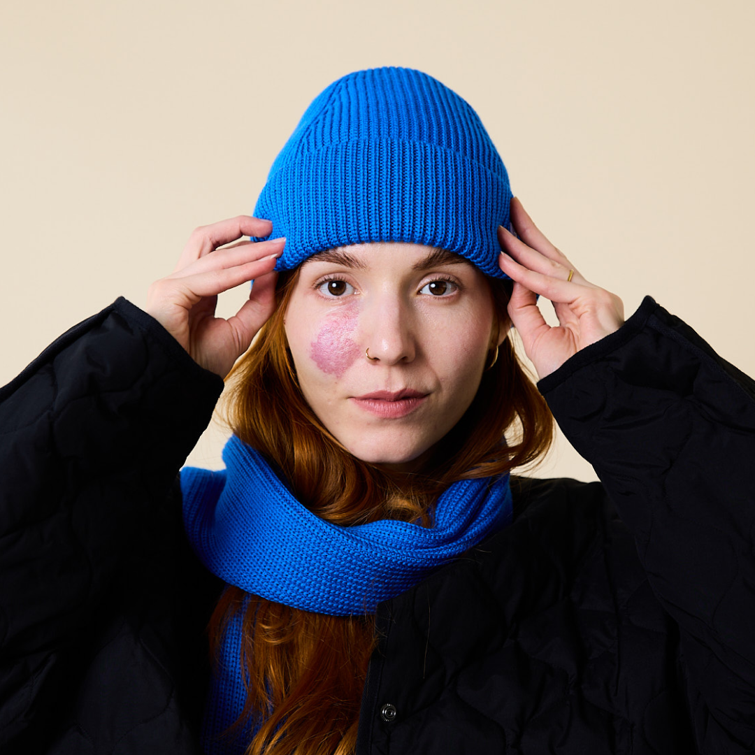 Matching Mama - Beanie Set in Royal Blue