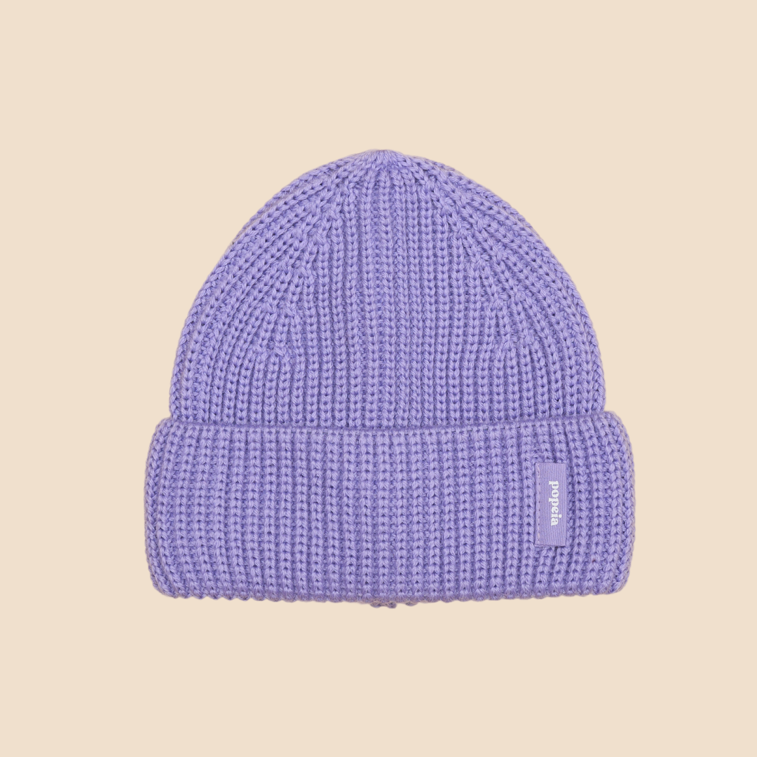 Matching Mama - Beanie Set in Lila