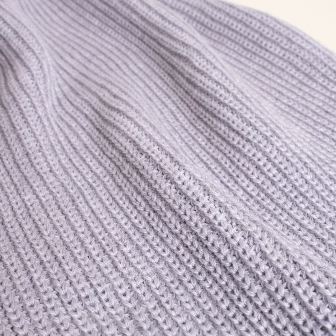 Beanie & Schal im Set - Grau
