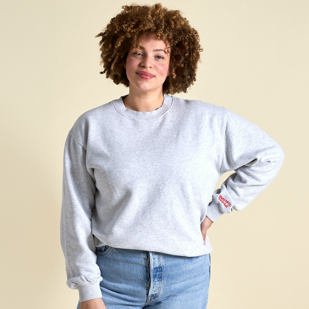 Kindness Sweater Set in Grau