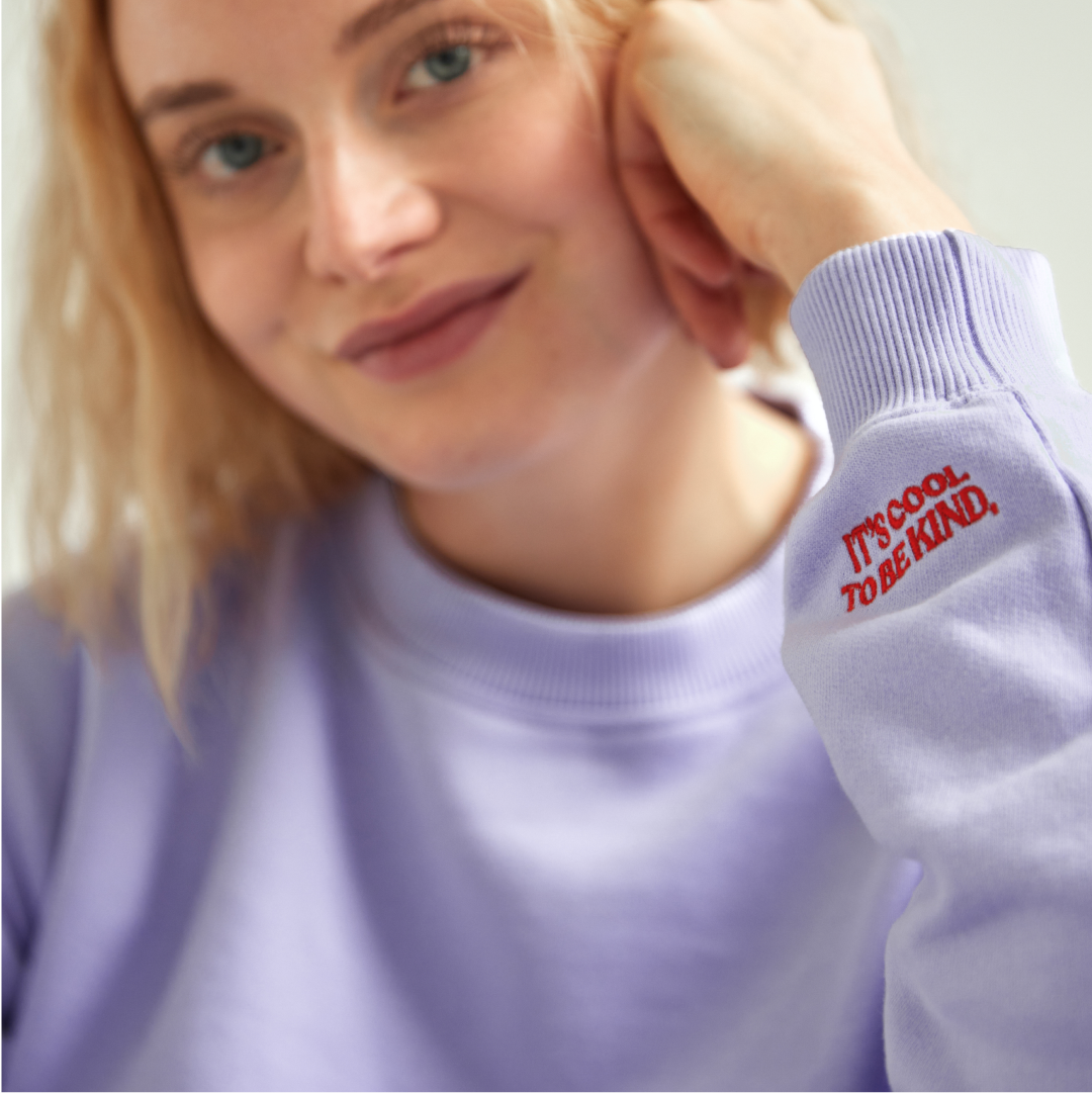 Kindness Sweater Set in Lila