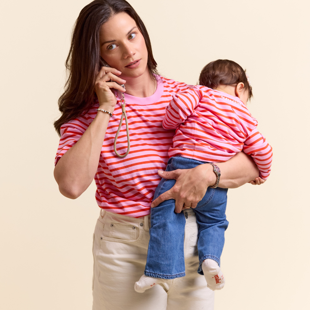 Matching Mama - Baby Langarmshirt + T-Shirt Set