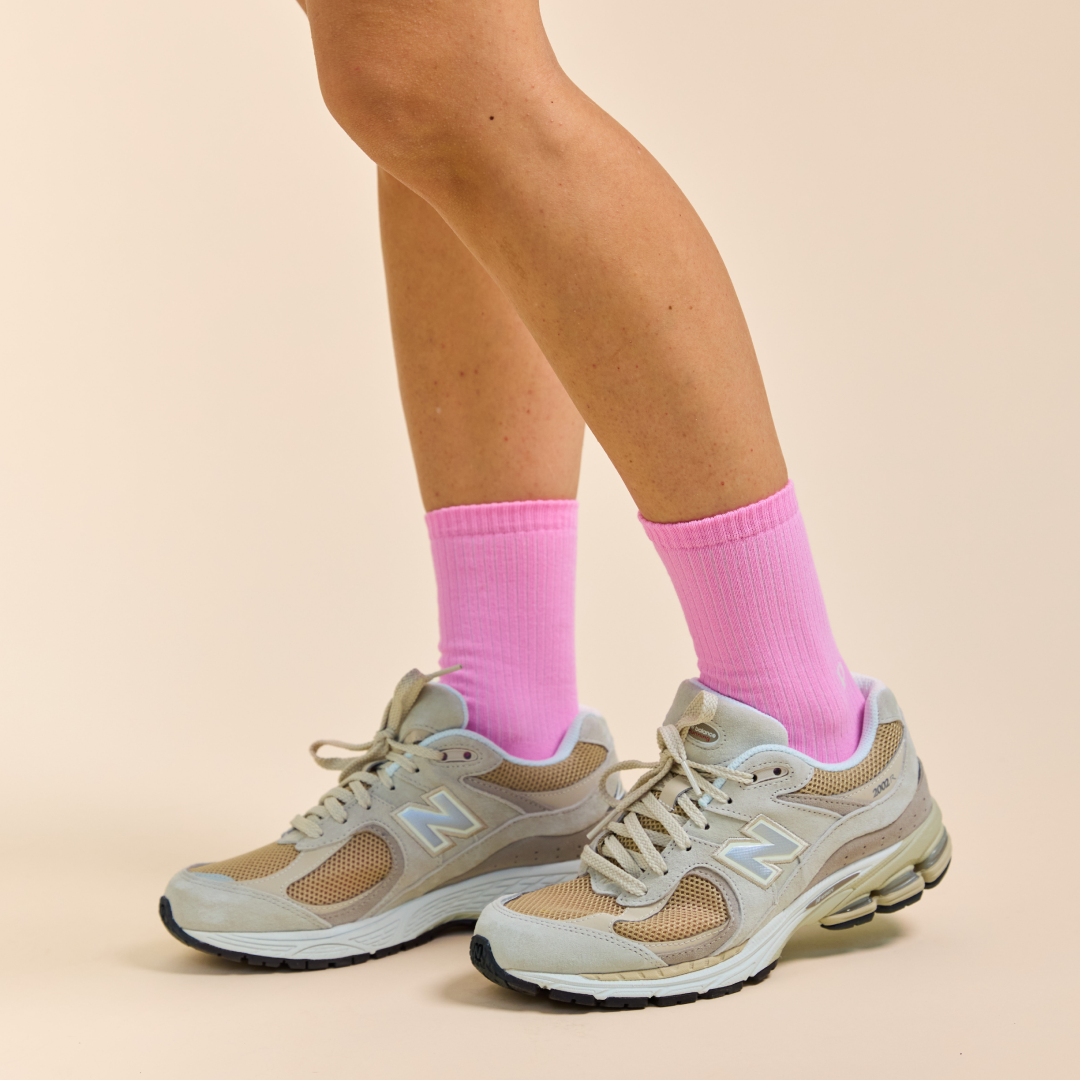 The Casual - Socken aus Bio-Baumwolle in Pink