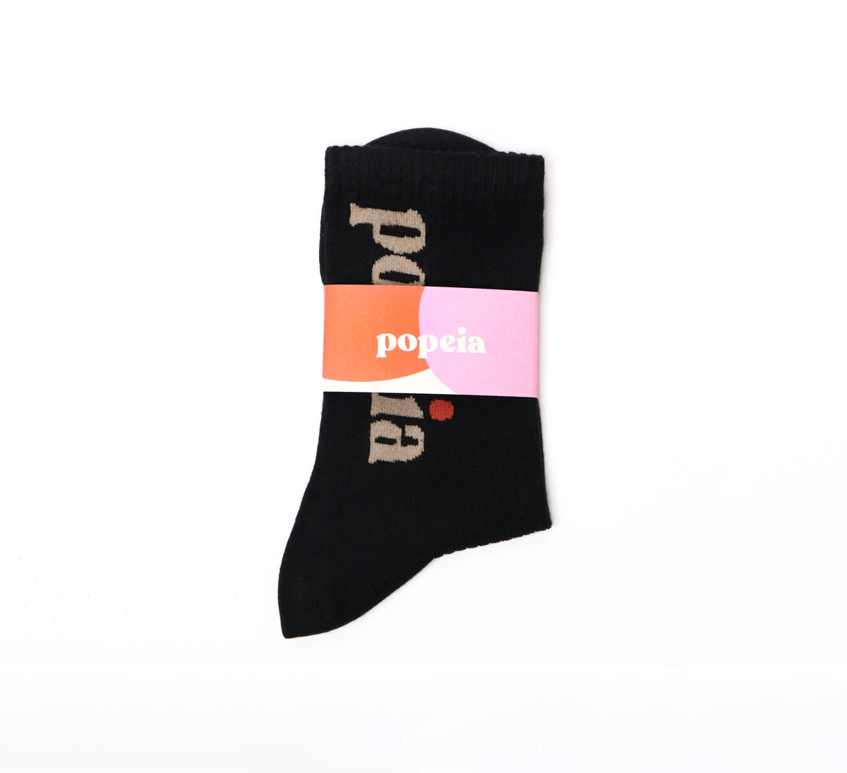 The Bold - Socken aus Bio-Baumwolle in Schwarz