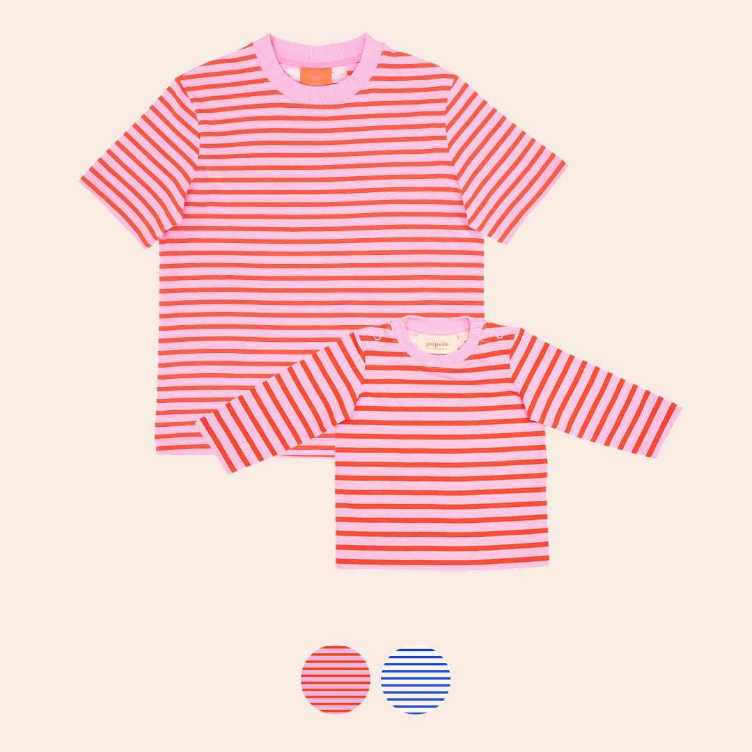 Matching Mama - Baby Langarmshirt + T-Shirt Set