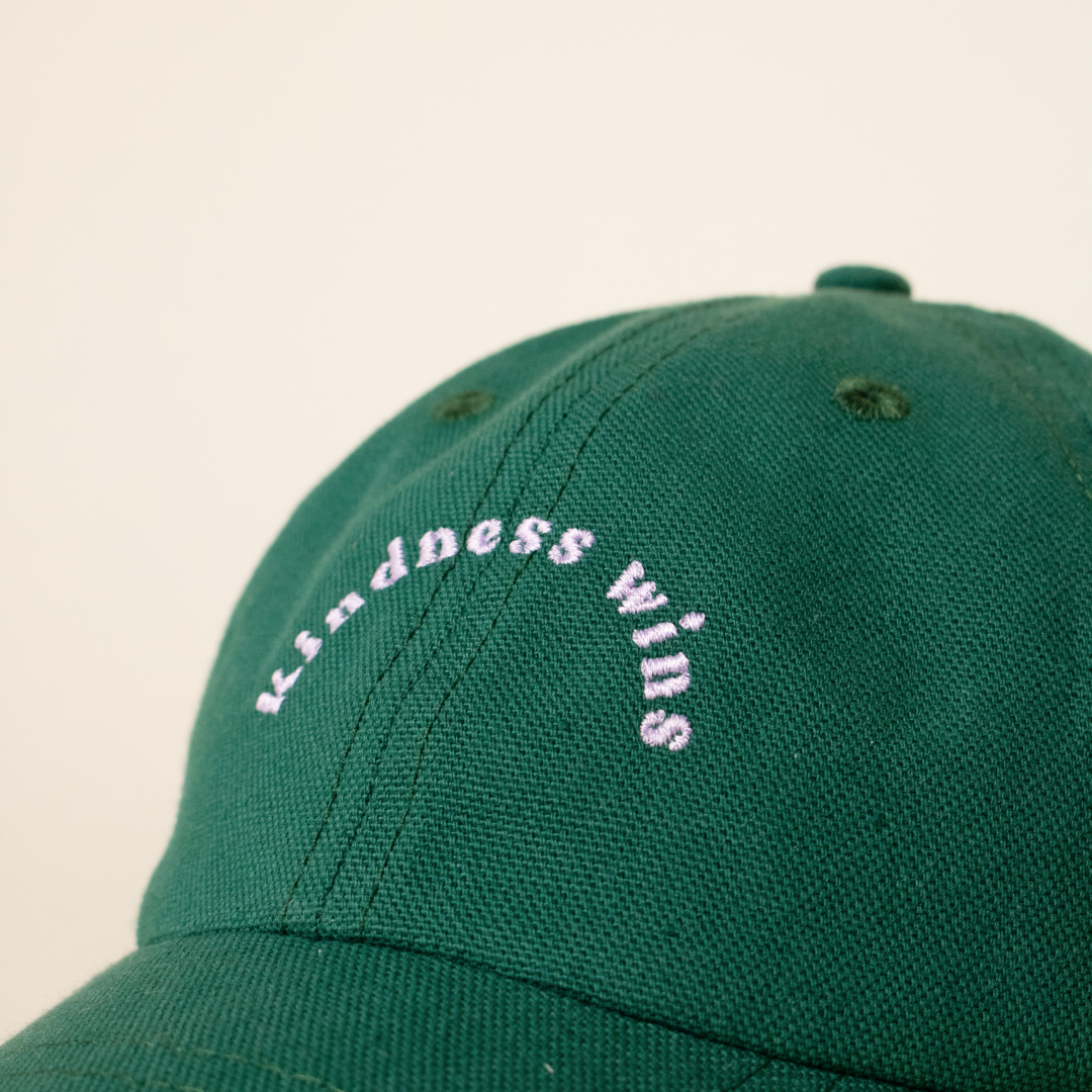 Kindness Cap in Dunkelgrün