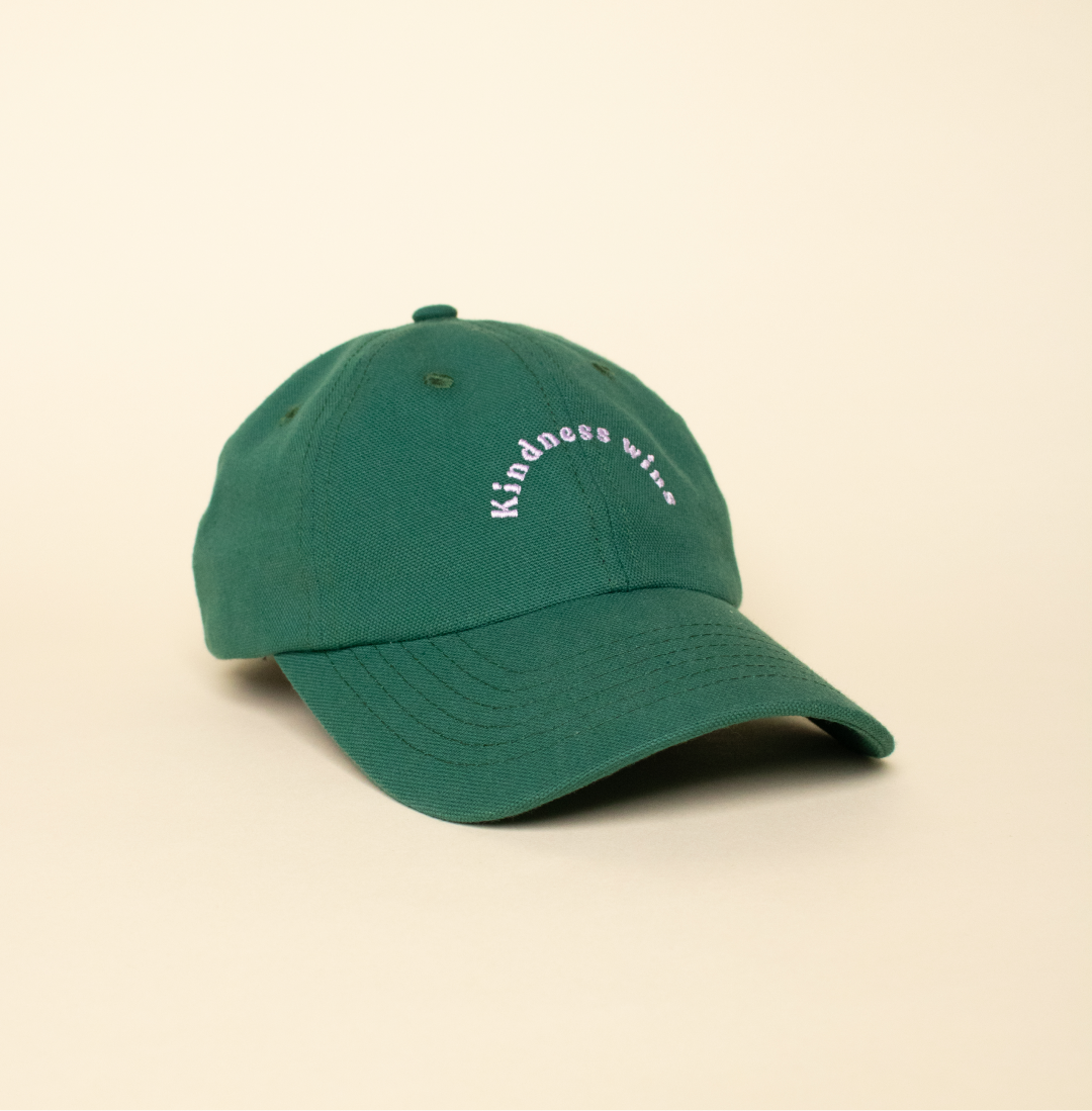Kindness Cap in Dunkelgrün