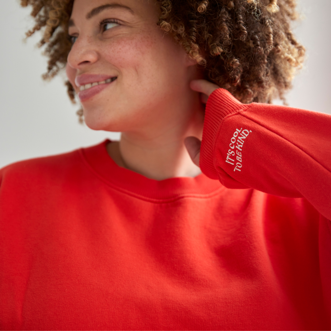 Kindness Sweater Set in popeia Rot