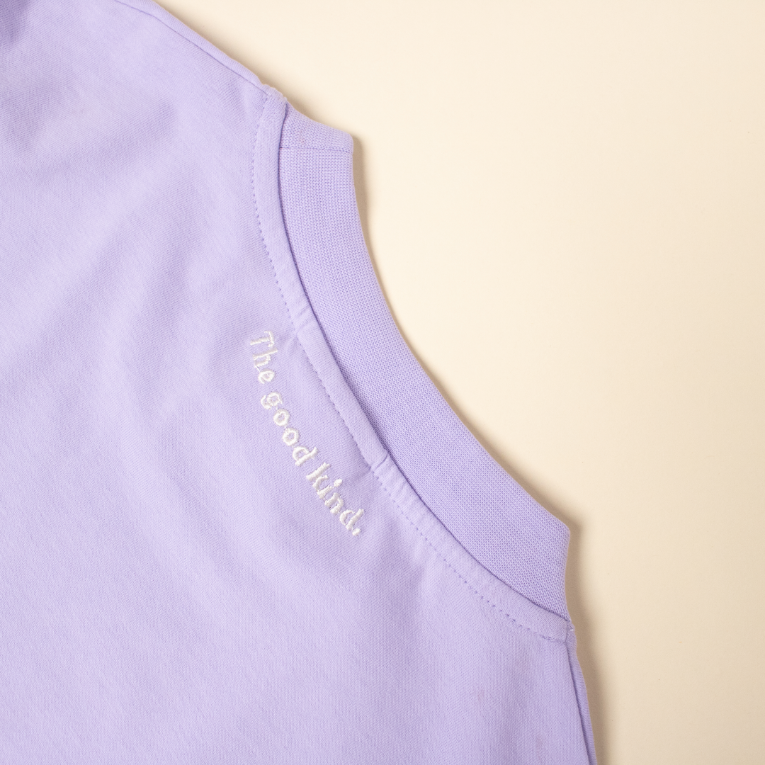 Long Sleeve Shirt Set in Lilac