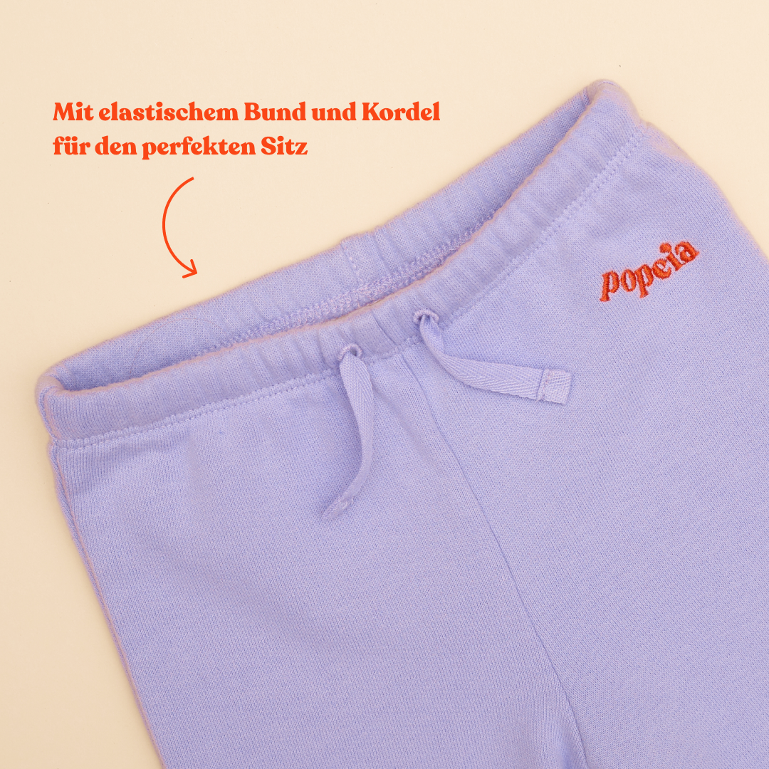 Baby Kindness Organic Cotton Sweatpants in Lilac