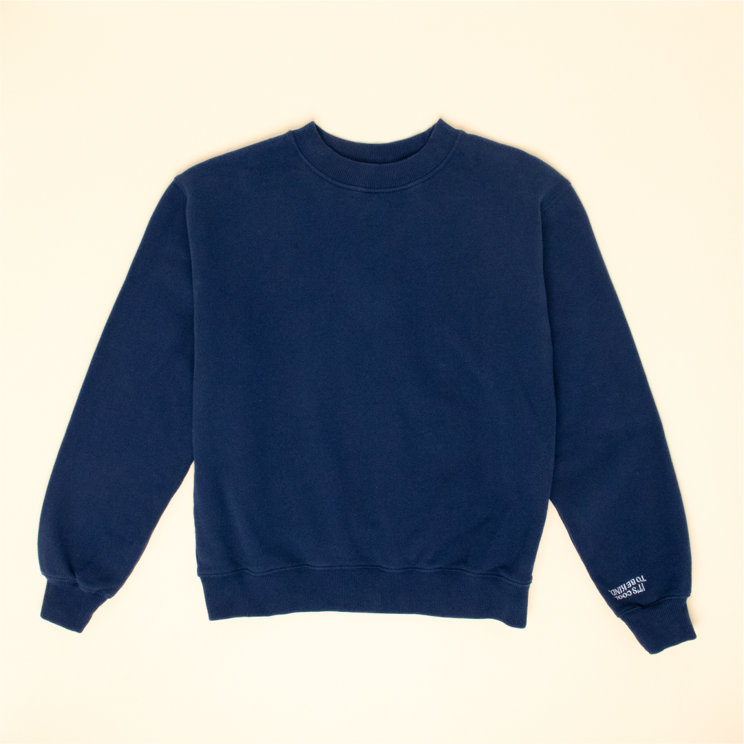Kindness Sweater Set in Dunkelblau (Washed)