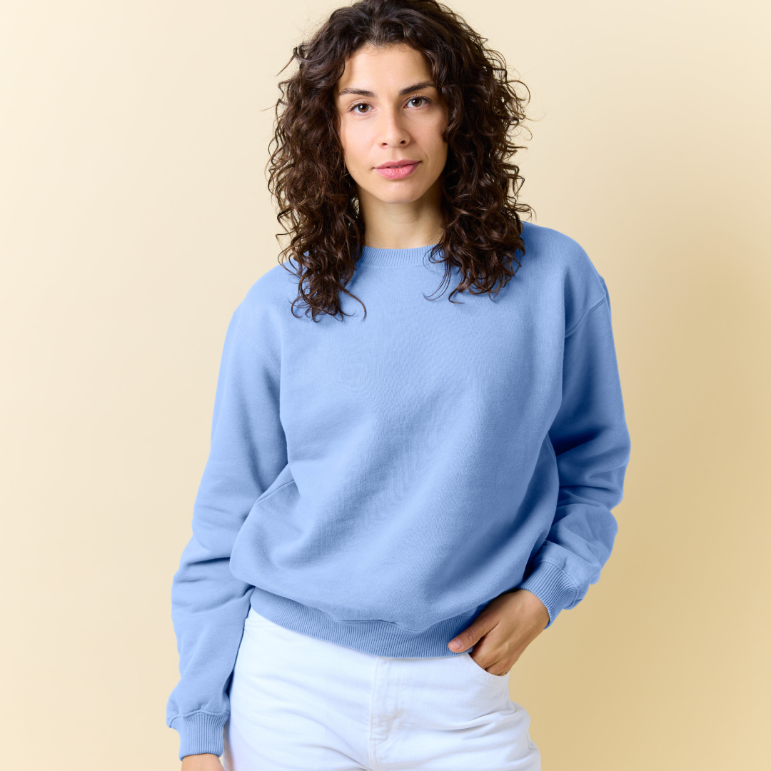 Kindness Sweater Set in Eisblau