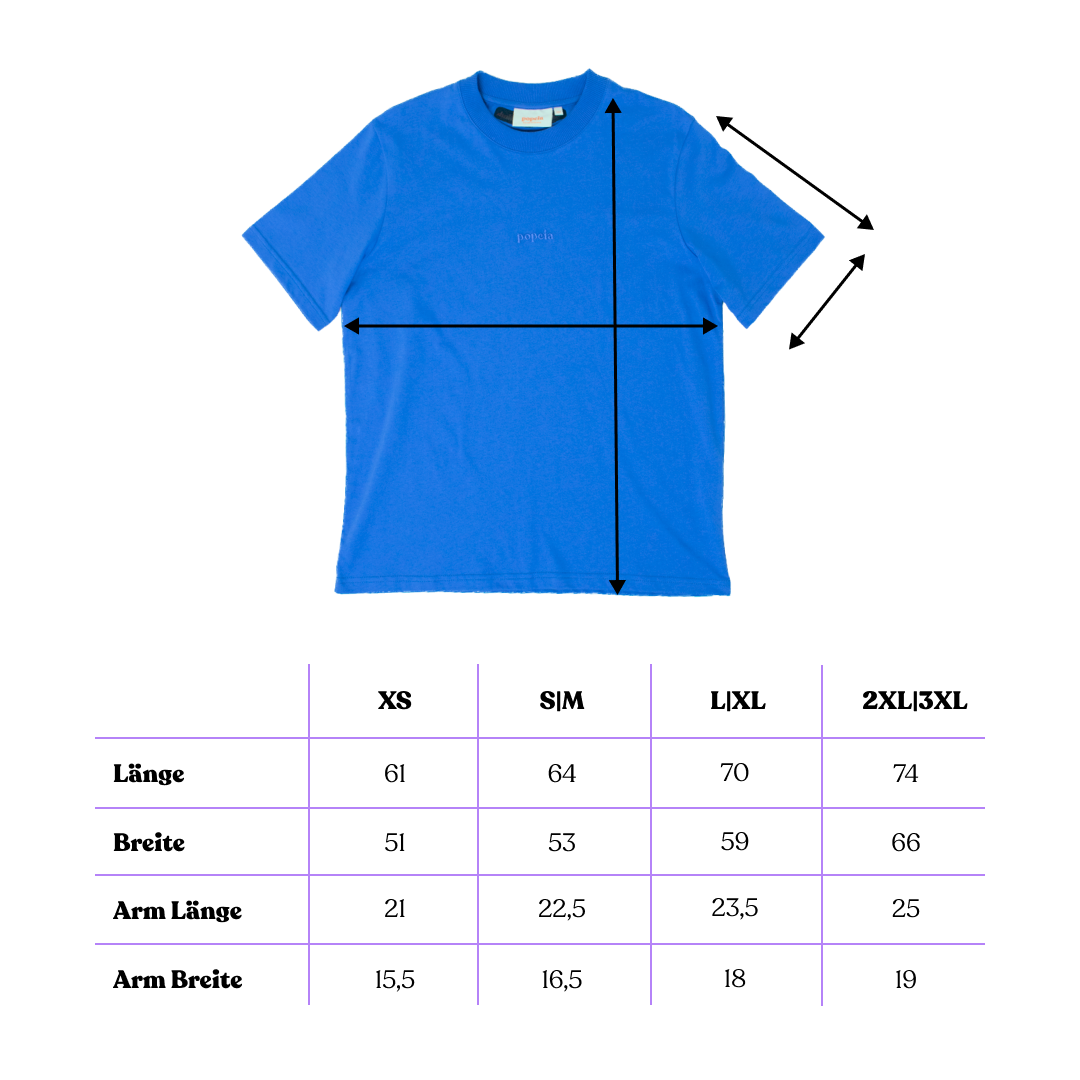 Organic Cotton T-Shirt in Royal Blue