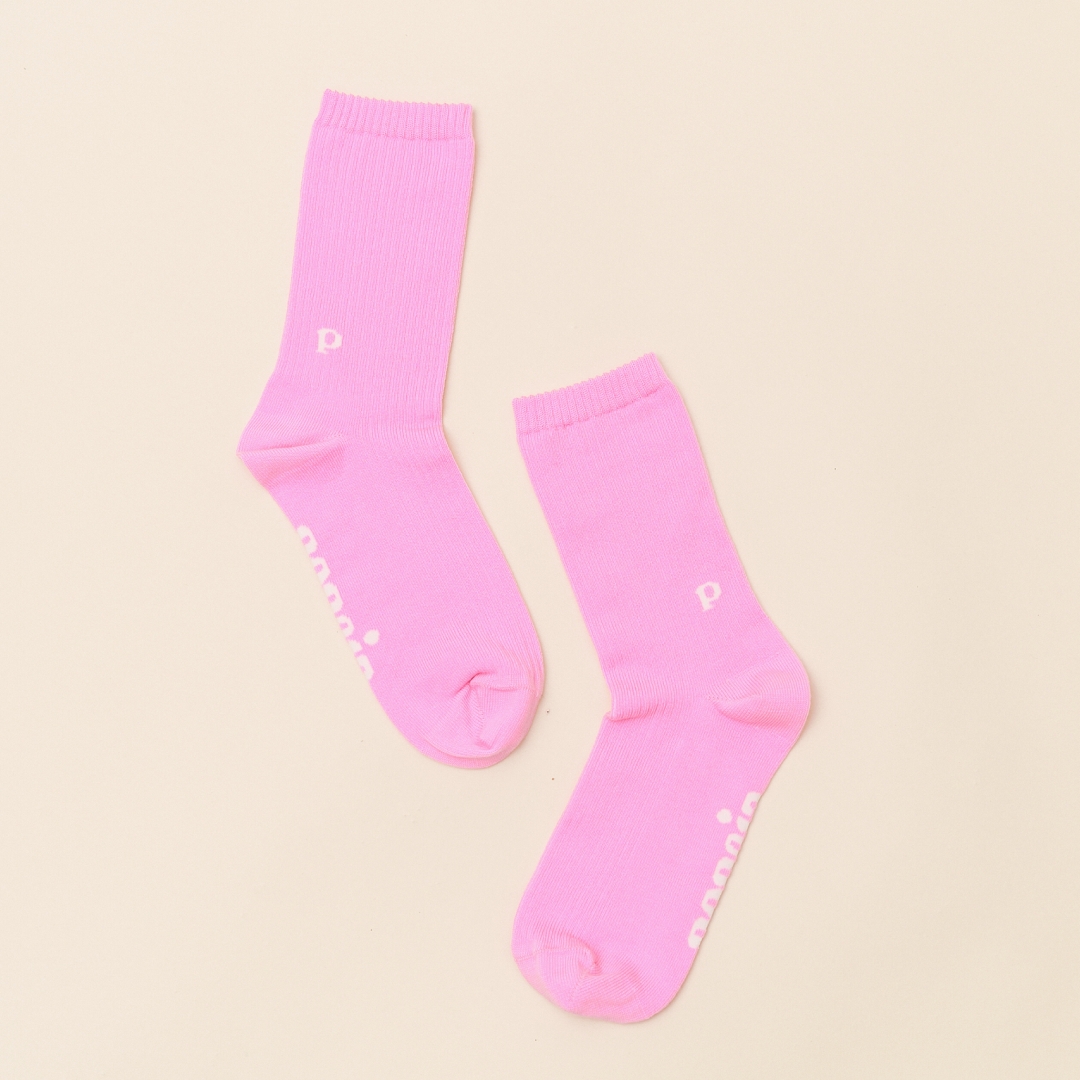 The Casual - Socken aus Bio-Baumwolle in Pink