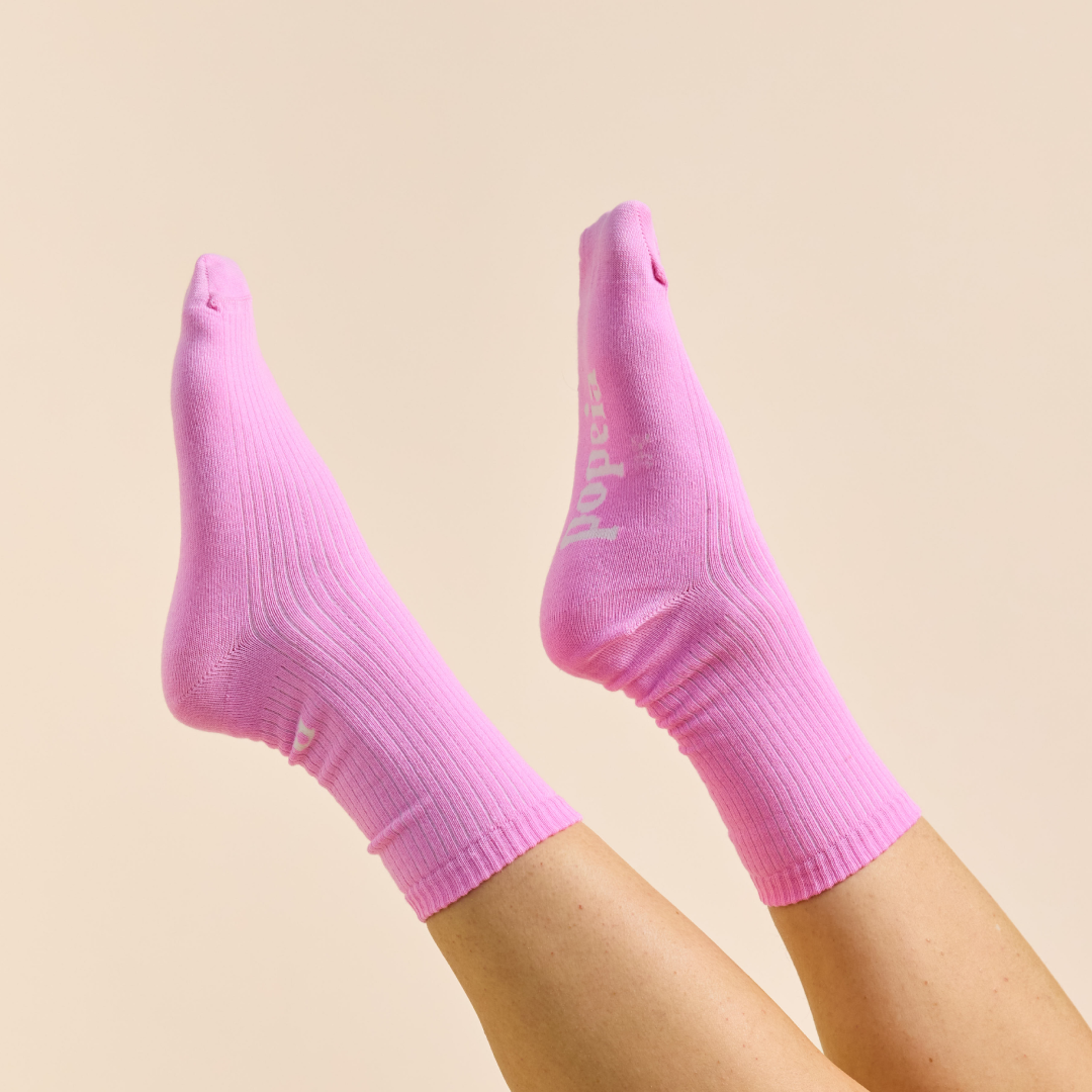 The Casual - Socken aus Bio-Baumwolle in Pink