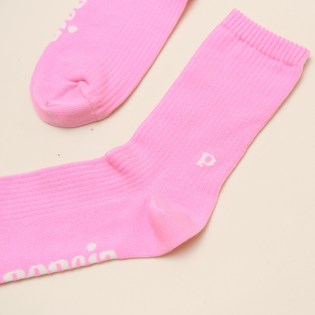The Casual - Socken aus Bio-Baumwolle in Pink