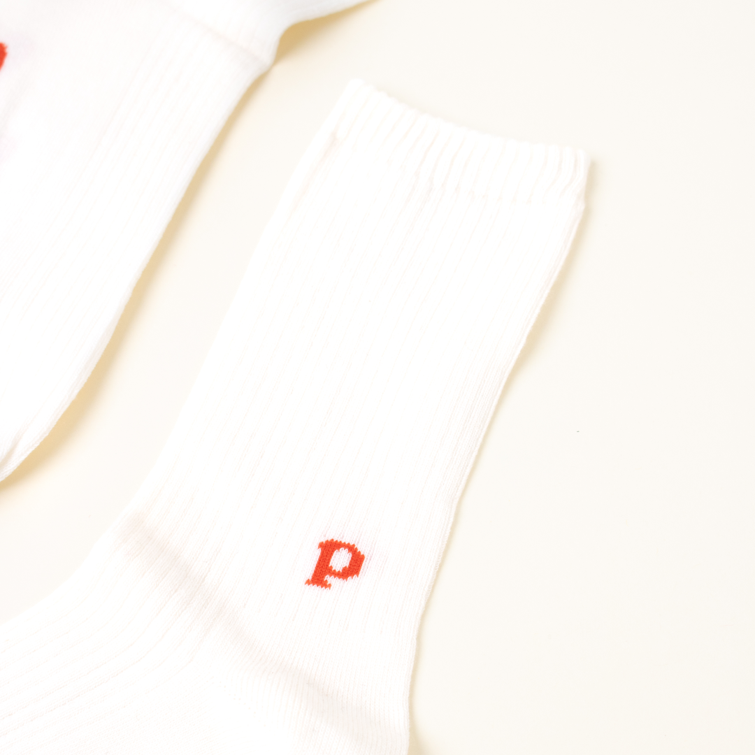 The Casual - Socken aus Bio-Baumwolle in Off-White